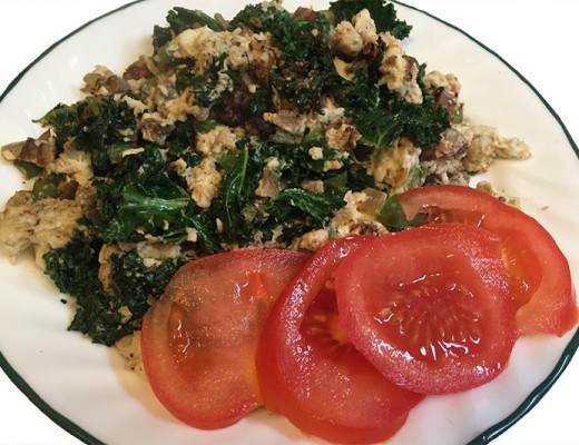 Quick Kale and Eggs Breakfast - If Tom Can Do It You Can Do It